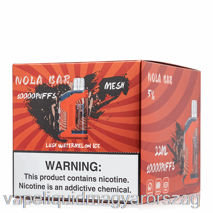 [10-es Csomag] So Soul Nola Bár 10000 Eldobható Vape E Cigi